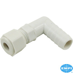 PartzBiz CE 8118650208 - 90º nylon fitting with nylon nut PartzBiz CE 8118650208 - 90º nylon fitting with nylon nut