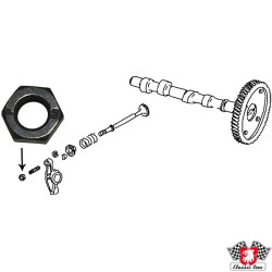 PartzBiz CE 8111351400 - Adjusting nut for valve, M8 PartzBiz CE 8111351400 - Adjusting nut for valve, M8