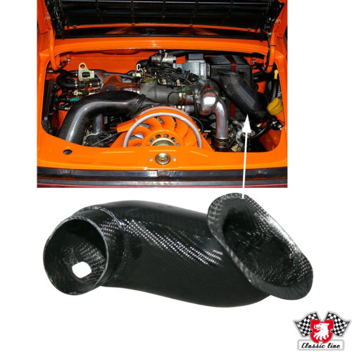 PartzBiz CE: 1616000100-Air ram pipe, carbon look PartzBiz CE: 1616000100-Air ram pipe, carbon look