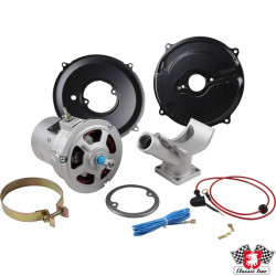 PartzBiz CE 8190101210 - Alternator set, 55 Amp, silver, new