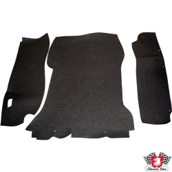 PartzBiz CE 1689500210 - Boot carpet set, black