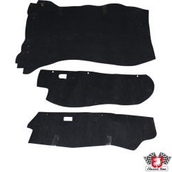 PartzBiz CE 1689500310 - Boot carpet set, black