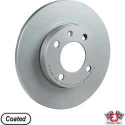 PartzBiz CE 1163109900 - Brake disc, front, 239x12 mm, coated