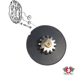 PartzBiz CE 1663650100 - Brake pad damping shim, 36 mm, front