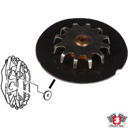 PartzBiz CE 1663650300 - Brake pad damping shim, 44 mm, front