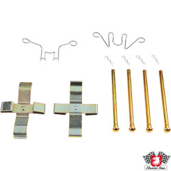 PartzBiz CE 1664000110 - Brake pad hardware kit, front