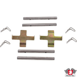 PartzBiz CE 1664000510 - Brake pad hardware kit, rear