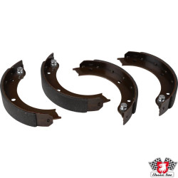 PartzBiz CE 1663900410 - Brake shoe set for handbrake, 32 mm