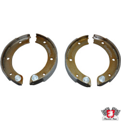 PartzBiz CE 1663900110 - Brake shoe set with linings, rear