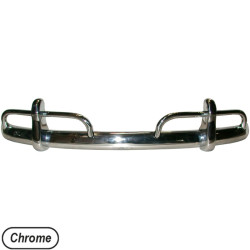 PartzBiz CE 8184200206 - Bumper, rear, exportmodel USA, chrome, Brazil
