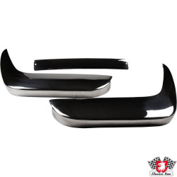 PartzBiz CE 8984200110 - Bumper set rear stainless steel