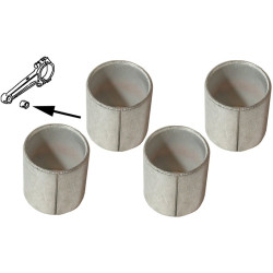 PartzBiz CE 8110850312 - Bushing set for connecting rod, 4 pieces, KS PartzBiz CE 8110850312 - Bushing set for connecting rod, 4 pieces, KS