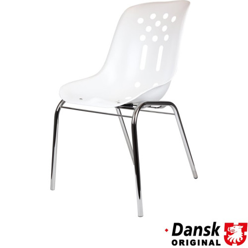 PartzBiz CE: 9902500110-Chair Conference, frame chrome, seat white PartzBiz CE: 9902500110-Chair Conference, frame chrome, seat white