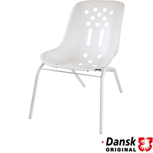 PartzBiz CE: 9902501210-Chair Recliner, frame white, seat white