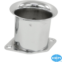 PartzBiz CE 8115151708 - Chrome velocity stack, 2 1/4