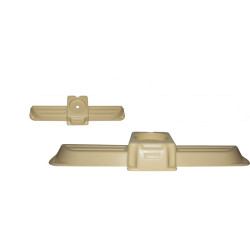 PartzBiz CE 1185450206 - Cover for skylight operator, plastic, beige