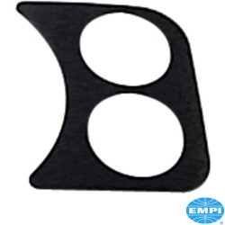 PartzBiz CE 8199601008 - Dashboard instrument panel, black, 2 holes