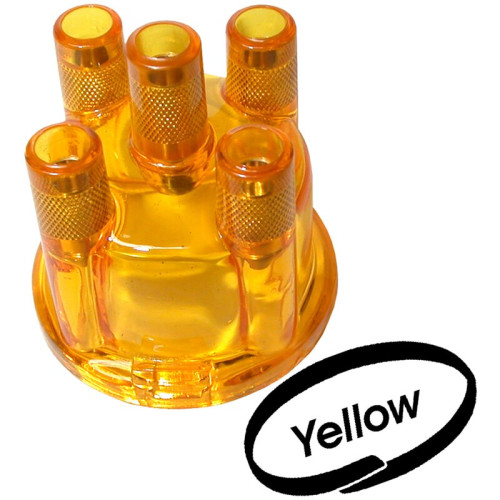 PartzBiz CE: 8191200806-Distributor cap, yellow transparent PartzBiz CE: 8191200806-Distributor cap, yellow transparent