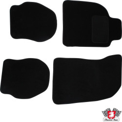 PartzBiz CE 1601700310 - Floor mat set, front/rear, black, 4 pieces PartzBiz CE 1601700310 - Floor mat set, front/rear, black, 4 pieces