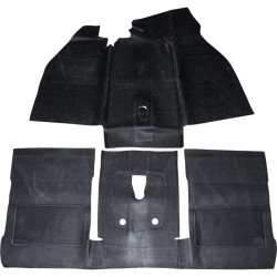 PartzBiz CE 8101701116 - Floor mat set, front/rear, black PartzBiz CE 8101701116 - Floor mat set, front/rear, black