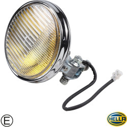 PartzBiz CE 1695200602 - Fog lamp with clear glass and yellow PartzBiz CE 1695200602 - Fog lamp with clear glass and yellow