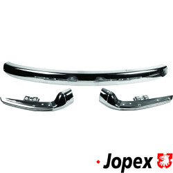 PartzBiz CE 8184102210 - Bumper set, front, chrome PartzBiz CE 8184102210 - Bumper set, front, chrome