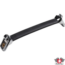 PartzBiz CE 8188002100 - Grab handle for doors, black with chrome ends PartzBiz CE 8188002100 - Grab handle for doors, black with chrome ends