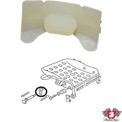 PartzBiz CE 1189802100 - Glide piece for seat rail, front PartzBiz CE 1189802100 - Glide piece for seat rail, front