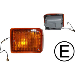 PartzBiz CE 8195400372 - Indicator, front, orange, with E-mark, left PartzBiz CE 8195400372 - Indicator, front, orange, with E-mark, left