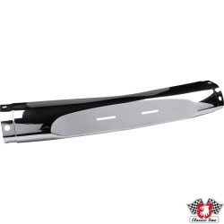 PartzBiz CE 8984100900 - Bumper center piece, front, chrome