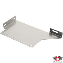 PartzBiz CE 8981001580 - Plate for mudflap right rear stainless steel PartzBiz CE 8981001580 - Plate for mudflap right rear stainless steel