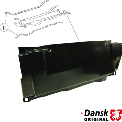 PartzBiz CE 1680501900 - Protection plate for 62 L fuel tank PartzBiz CE 1680501900 - Protection plate for 62 L fuel tank