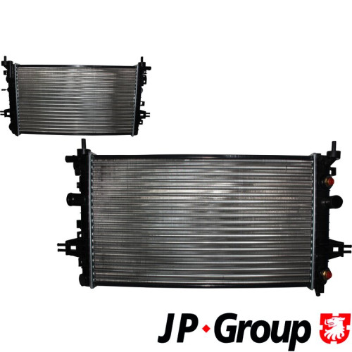 PartzBiz CE: 1214203200-Radiator, engine cooling