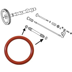 PartzBiz CE 8111001603 - Rubber seal for push rod tube, 25 PartzBiz CE 8111001603 - Rubber seal for push rod tube, 25