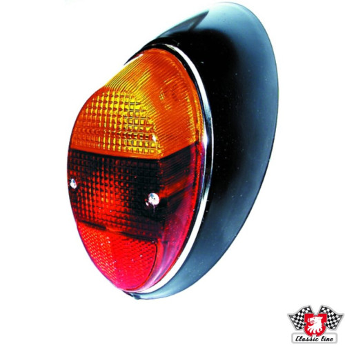 PartzBiz CE: 8195300480-Tail light with red/orange glass PartzBiz CE: 8195300480-Tail light with red/orange glass