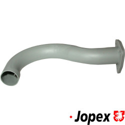 PartzBiz CE 8120701400 - Tail pipe. Made of steel with grey paint PartzBiz CE 8120701400 - Tail pipe. Made of steel with grey paint