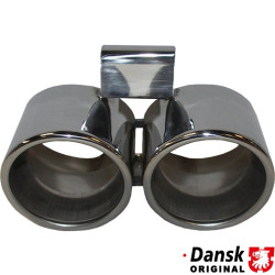 PartzBiz CE 1620703900 - Tail pipe, Dual look, 2xØ80 mm PartzBiz CE 1620703900 - Tail pipe, Dual look, 2xØ80 mm