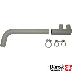 PartzBiz CE 1620701310 - Tail pipe set with clamps PartzBiz CE 1620701310 - Tail pipe set with clamps