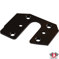 PartzBiz CE 8187452570 - Threaded plate on door post, upper, left
