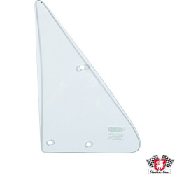 PartzBiz CE 1185201280 - กระจกช่องระบายอากาศ ใส มีเครื่องหมาย E ด้านขวา