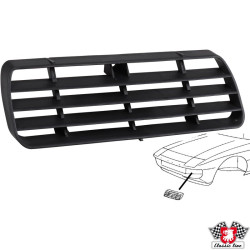 PartzBiz CE 1684551200 - Ventilation grille, black PartzBiz CE 1684551200 - Ventilation grille, black