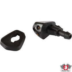 PartzBiz CE 1198703000 - Washer jet, 3 nozzles, black plastic