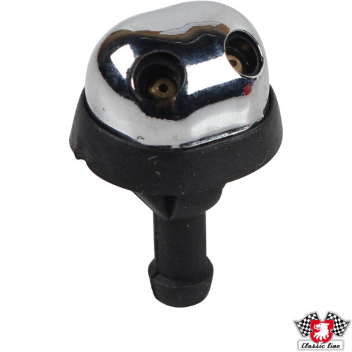PartzBiz CE: 8198700400-Washer jet, 2 nozzles, chrome PartzBiz CE: 8198700400-Washer jet, 2 nozzles, chrome