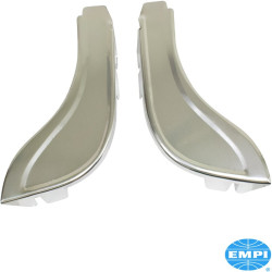 PartzBiz CE 8180351218 - Wing guard set, front, aluminium