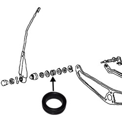 PartzBiz CE 8198150206 - Wiper arm base seal PartzBiz CE 8198150206 - Wiper arm base seal