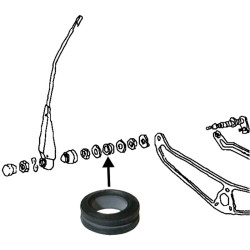 PartzBiz CE 8198151402 - Wiper arm base seal PartzBiz CE 8198151402 - Wiper arm base seal