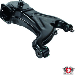 PartzBiz CE 1150201480 - Wishbone with bushings, rear, right