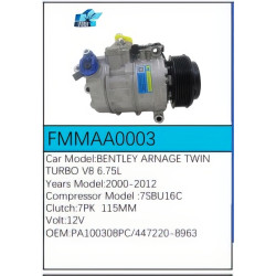 PartzBiz CE FMMAA0003 - Compressor for Bentley - FMMAA0003 PartzBiz CE FMMAA0003 - Compressor for Bentley - FMMAA0003