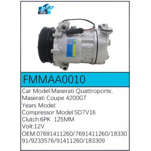 PartzBiz CE: -Compressor for  Maserati - FMMAA0010