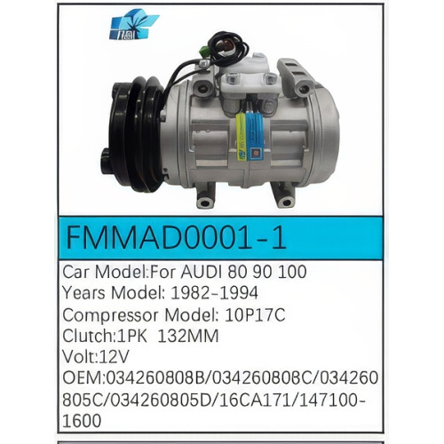 PartzBiz CE: -Compressor for Audi - FMMAD0001-1 PartzBiz CE: -Compressor for Audi - FMMAD0001-1